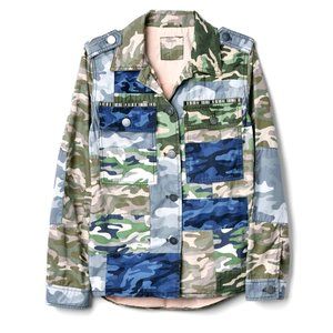 GAP Patch Camo Print Utility Jacket (Lightweight for spring)